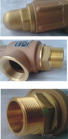 保障设备安全运行 供应弹簧式安全阀在食品机械设备中的关键作用